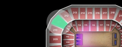 Seat view from Upper