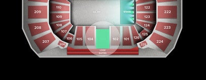 Seat view from Lower