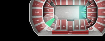 Seat view from Lower