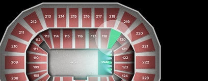 Seat view from Lower