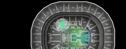 Seat view from Club