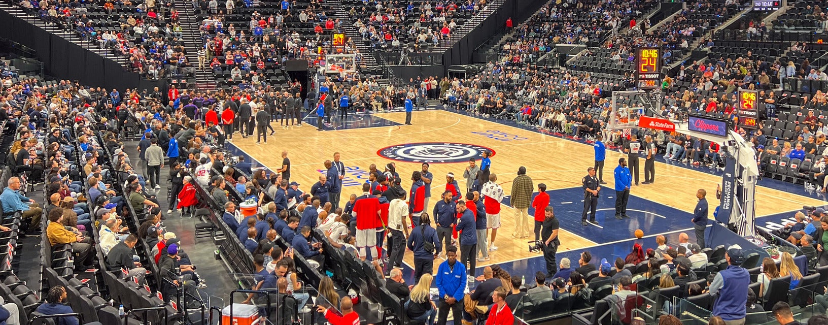 Seat view from Club