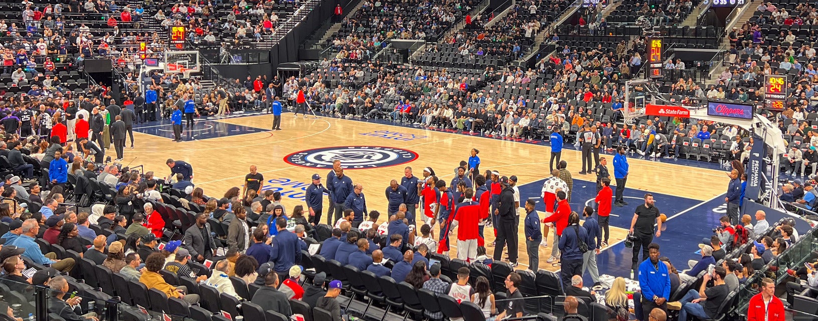 Seat view from Club