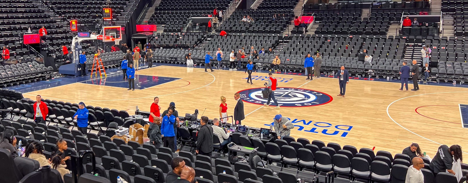 Seat view from Club