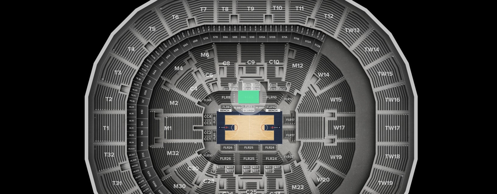 Seat view from Floor