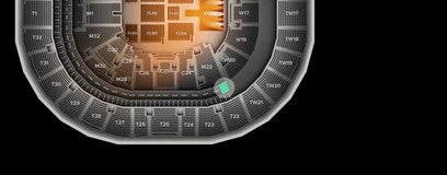 Seat view from Suite