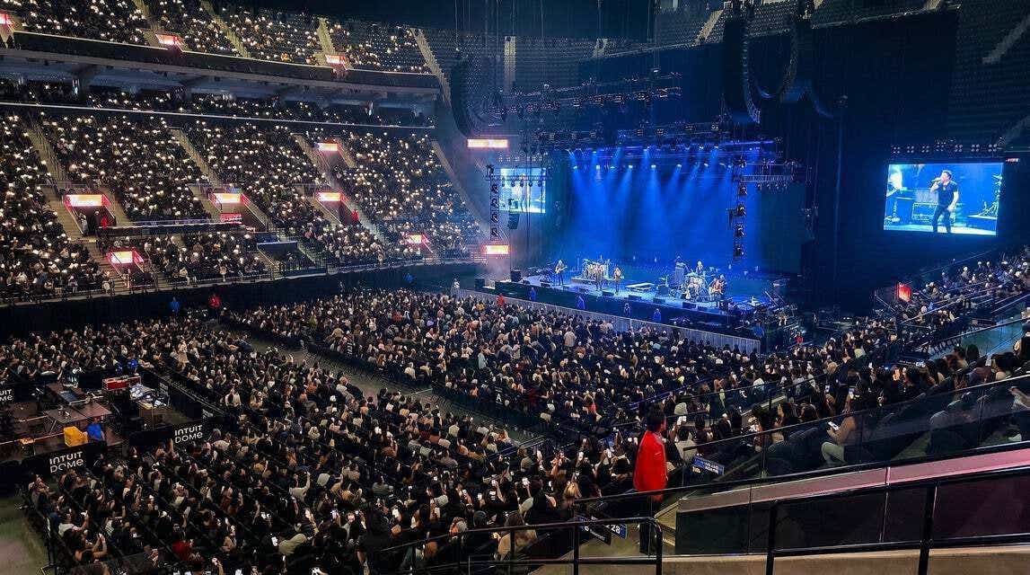 Seat view from Club