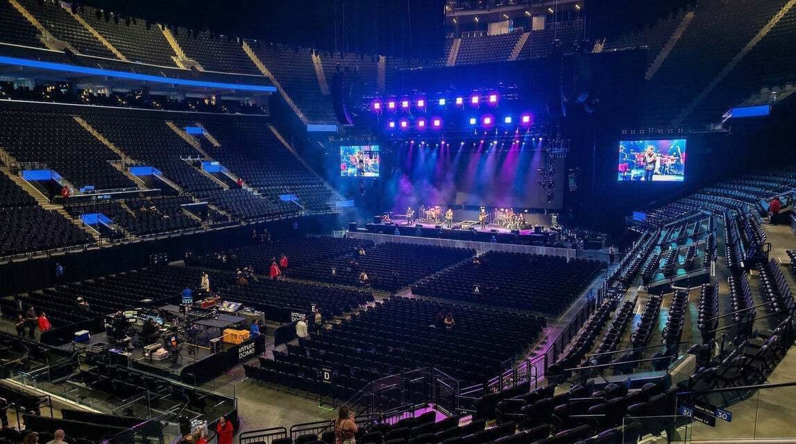 Seat view from Club
