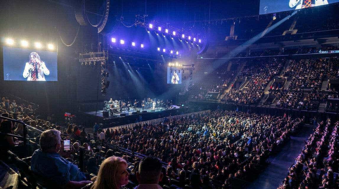 Seat view from Club