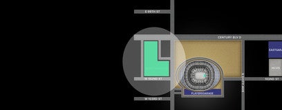 Seat view from West Garage