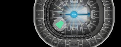 Seat view from Club