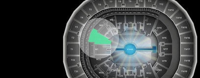 Seat view from Main