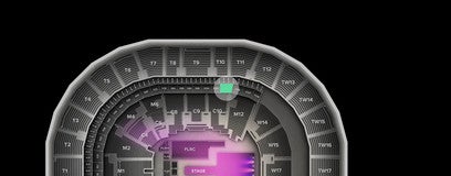 Seat view from Suite