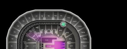 Seat view from Suite