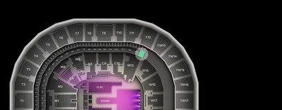 Seat view from Suite