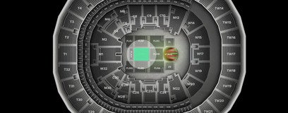 Seat view from Floor