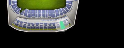 Seat view from Upper