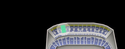 Seat view from Upper Sideline