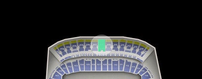 Seat view from Upper Sideline