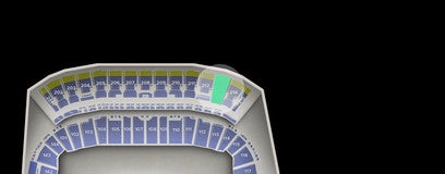 Seat view from Upper Corner
