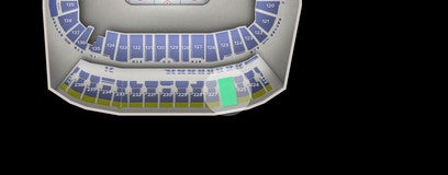Seat view from Upper Sideline