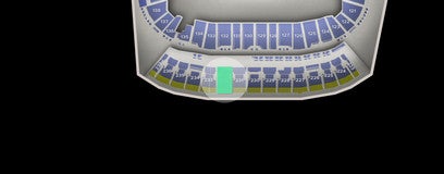 Seat view from Upper