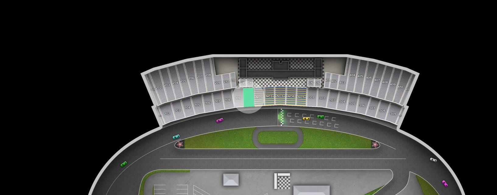 Seat view from Lower