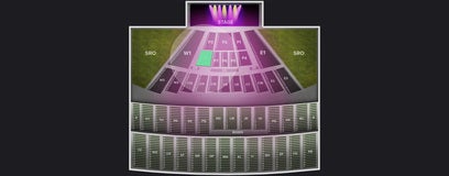 Seat view from Section