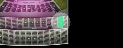 Seat view from Section