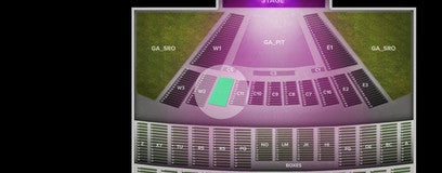 Seat view from Section