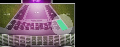 Seat view from Section