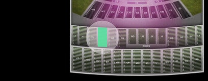 Seat view from Section