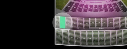 Seat view from Section