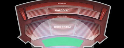Seat view from Orchestra