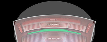 Seat view from Orchestra