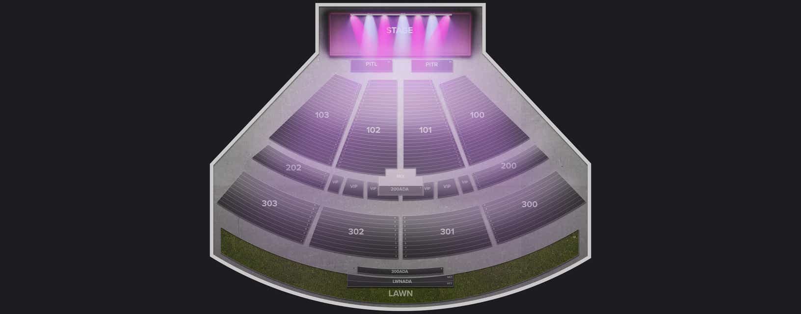 Seat view from Lawn