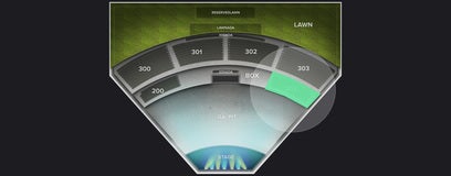 Seat view from Lower