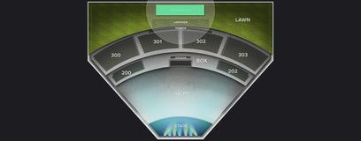 Seat view from Lawn