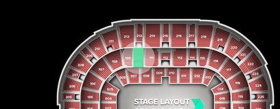 Seat view from Middle
