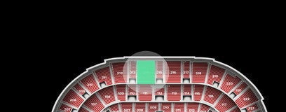 Seat view from Upper