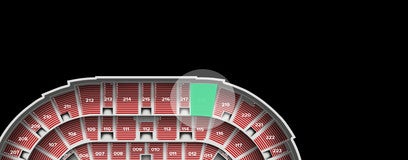 Seat view from Upper
