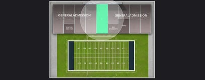 Seat view from Section