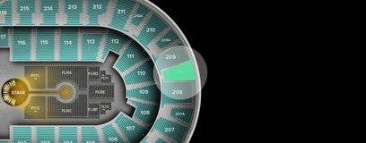 Seat view from Upper