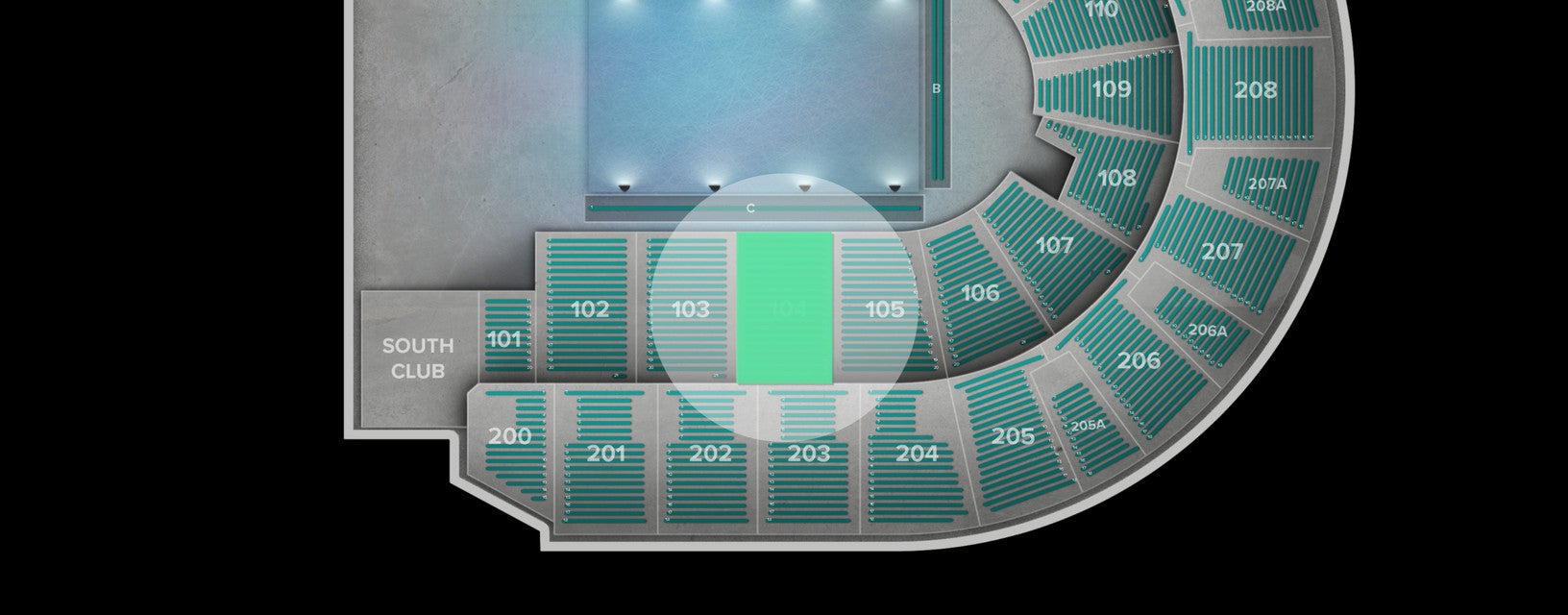 Seat view from Lower
