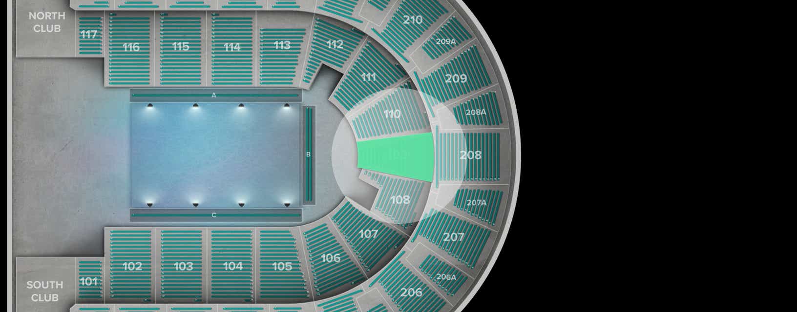 Seat view from Lower