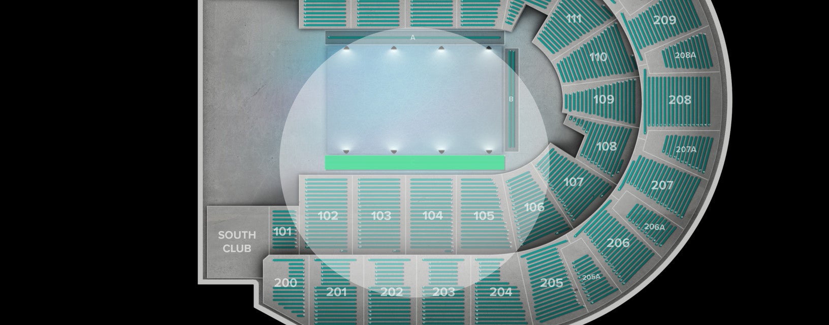 Seat view from Ice