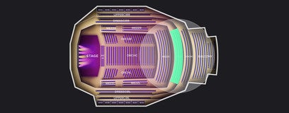 Seat view from Dress Circle