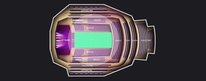 Seat view from Orchestra