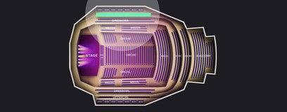 Seat view from Upper Circle