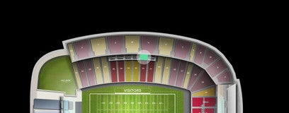 Seat view from Jack Trice Club